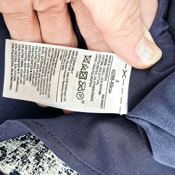 Banana Republic Limited Edition Strapless Mini Cocktail Dress Blue 4 - Picture 6 of 7